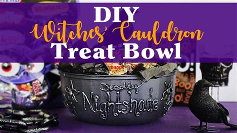 Witch candy bowl